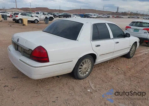 2009 Mercury Grand Marquis Ls (Fleet Only) from USA, damaged, VIN 2MEHM75V59X615810